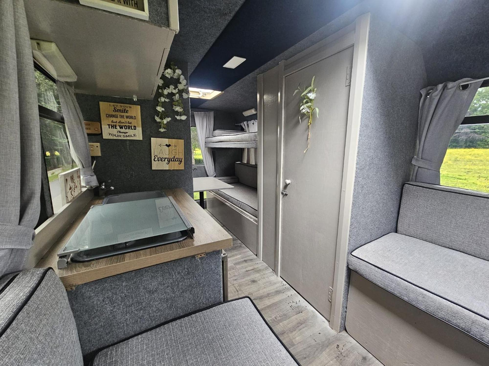 Campsite Retro Camper Hire Discover Ireland Dublin